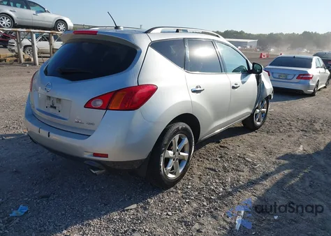2010 Nissan Murano Sl z USA, uszkodzony, nr VIN JN8AZ1MW5AW128980